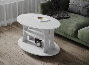 журнальный стол Консул-1 белый