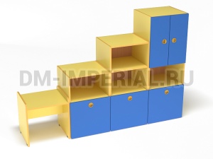 Стеллаж Мишутка,1920*440*1300,в-9