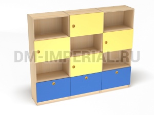 Стеллаж Солнышко,1800*340*1600,в-3