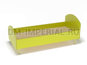 Кровать ЛДСП (разноцв.,лайм,1200*600